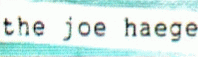 logo The Joe Haege